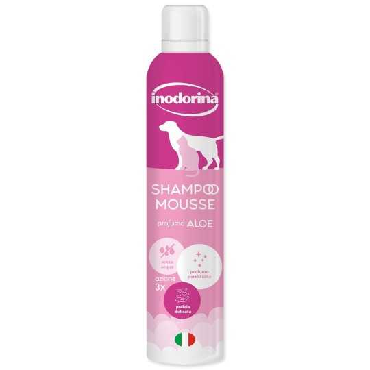 Šampon Inodorina suchá pěna Aloe Vera 300ml