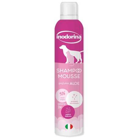 Šampon Inodorina suchá pěna Aloe Vera 300ml
