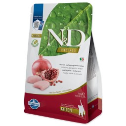 Farmina N&D cat PRIME (GF) kotě, kuře a granátové jablko 0,3 kg