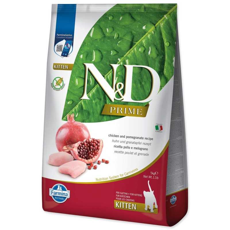 Farmina N&D Kitten Prime Chicken & Pomegranate 5 kg