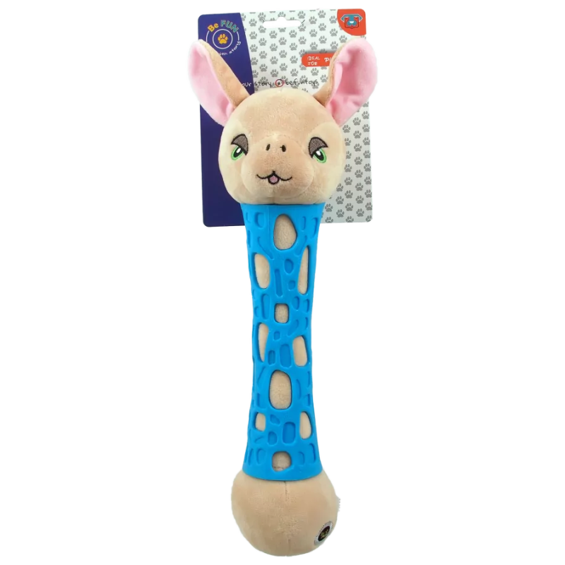 Hračka BeFun pro štěňata TPR+ plyš ovce 37 cm