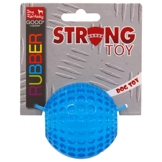 Hračka DF STRONG míček guma 6,3 cm