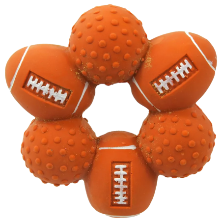 Hračka Dog Fantasy Latex kruh s výstupky 10 cm