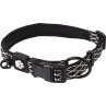 Obojek Active Dog Mystic XL černý 2,5x63-70cm