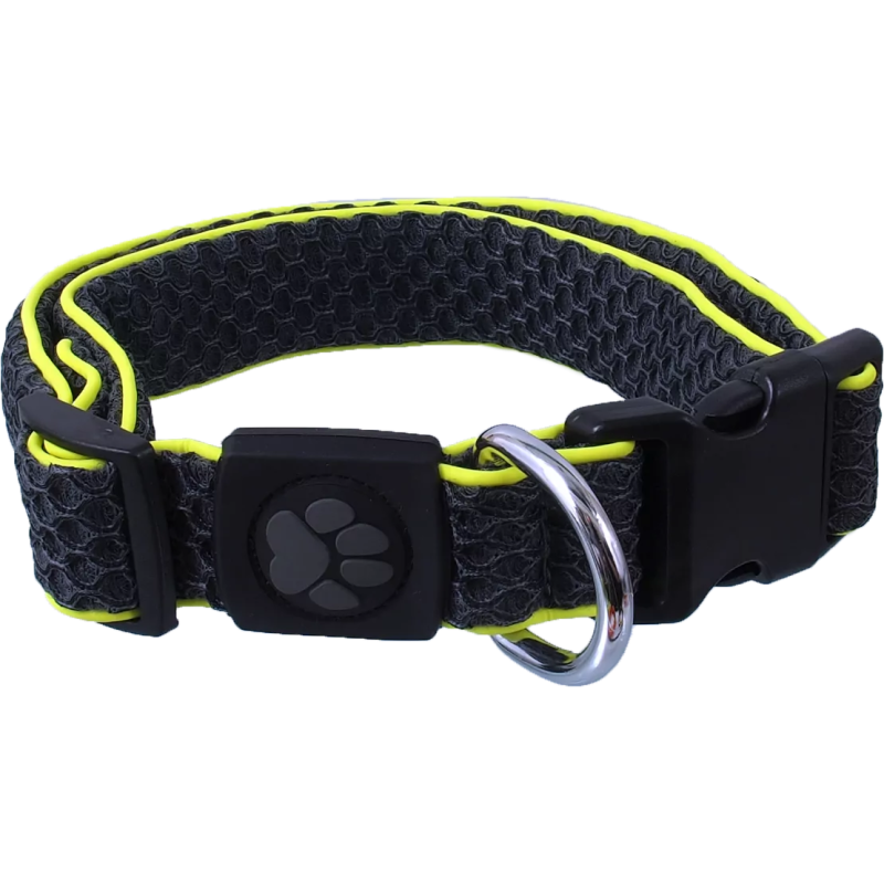 Active dog mellow obojek XL 3,8x45-70 cm šedý