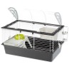 Klec Ferplast Casita 80 bílo-černá 78 x 48 x 50 cm