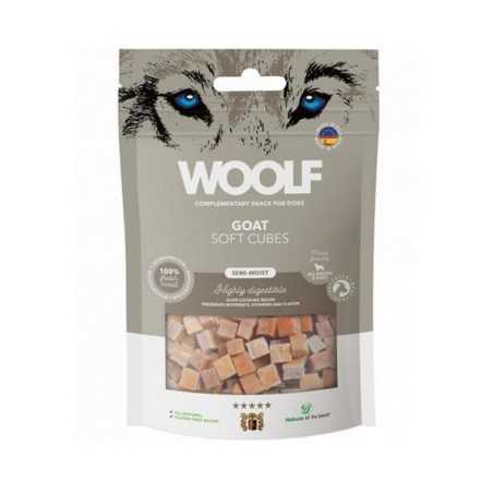 Pamlsek Woolf Dog Soft Cubes Goat 100 g