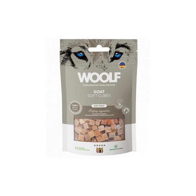 Pamlsek Woolf Dog Soft Cubes Goat 100 g