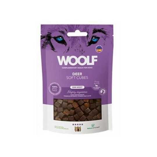 Pamlsek Woolf Dog Soft Cubes Deer 100 g
