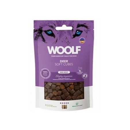 Pamlsek Woolf Dog Soft Cubes Deer 100 g