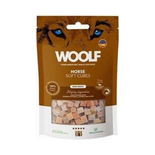 Pamlsek Woolf Dog Soft Cubes Horse 100 g