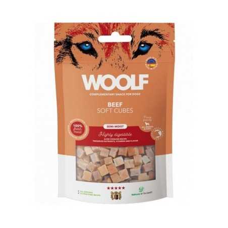 Pamlsek Woolf Dog Soft Cubes Beef 100 g