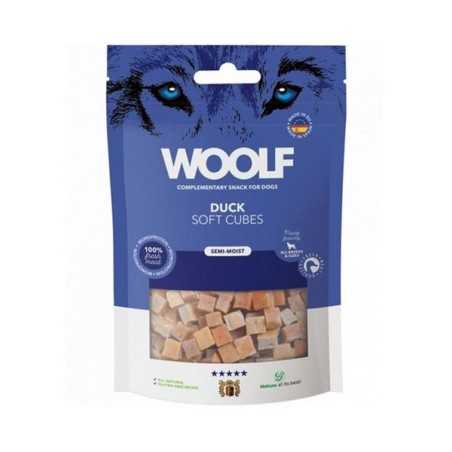 Pamlsek Woolf Dog Soft Cubes Duck 100 g