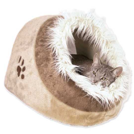 Pelíšek Trixie Minou béžovo-hnědý 35x26x41 cm
