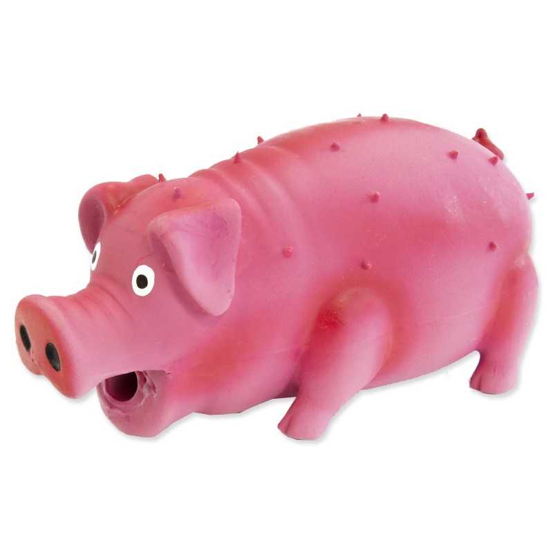 Hračka Dog Fantasy Latex Prase chrochtající mix 15 cm