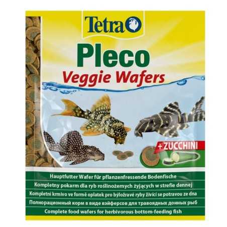 Krmivo Tetra Pleco Veggie Wafers sáček 15g