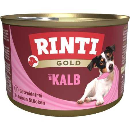 Konzerva Rinti Gold Adult telecí 185g